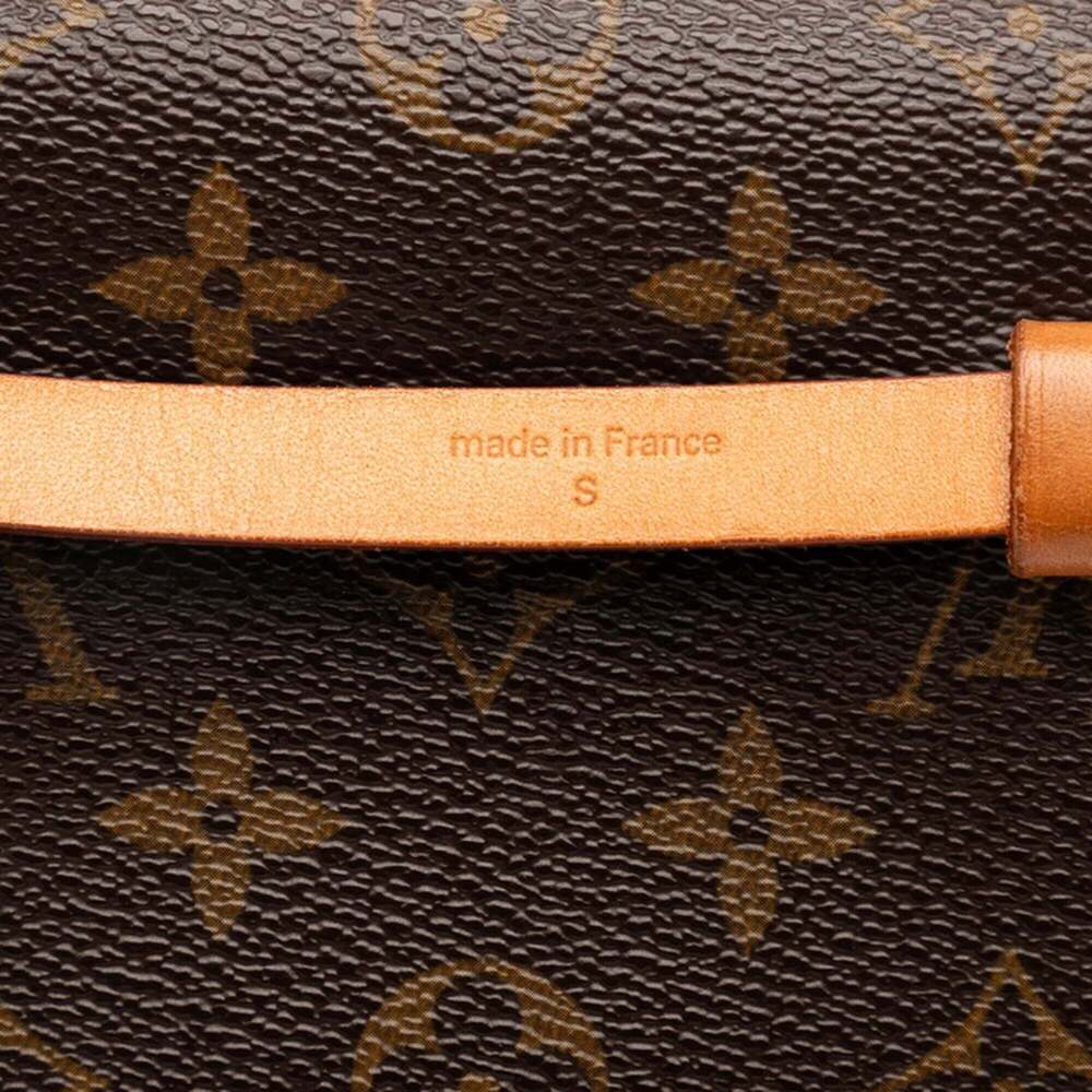 LOUIS VUITTON Brown Monogram Leather Pochette Hobo Bag - Picture 8 of 8
